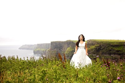 Cliffs Of Moher Wedding Photo