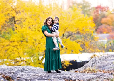 Fall Family Photos in Central Park
