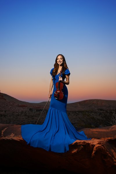 Las Vegas Violinist Photo