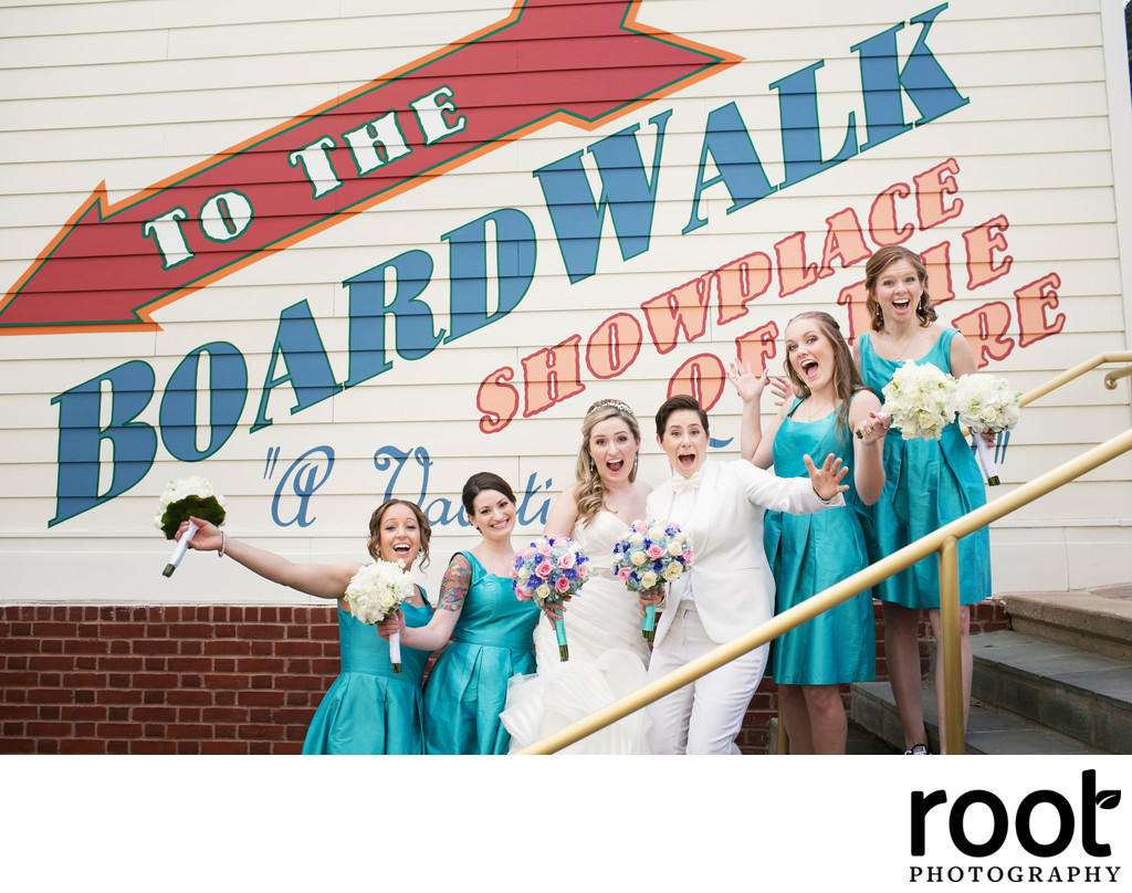 Wedding Party at Disney's Boardwalk Inn