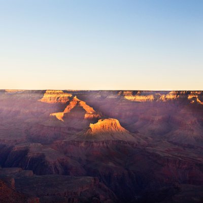 Sunrise over the Grand Canyon from the South Rim