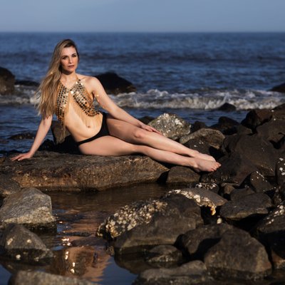 Who doesn't want to be a sexy beach mermaid for photos?