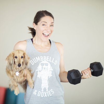 dumbells and doxies photography fitness photos funny