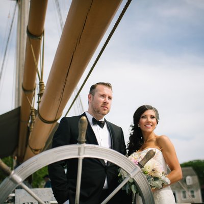 Mystic Seaport Wedding Photos