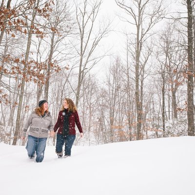 Winter Engagement Pictures
