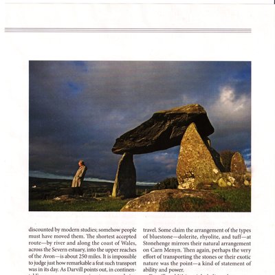 National Geographic Magazine Stonehenge