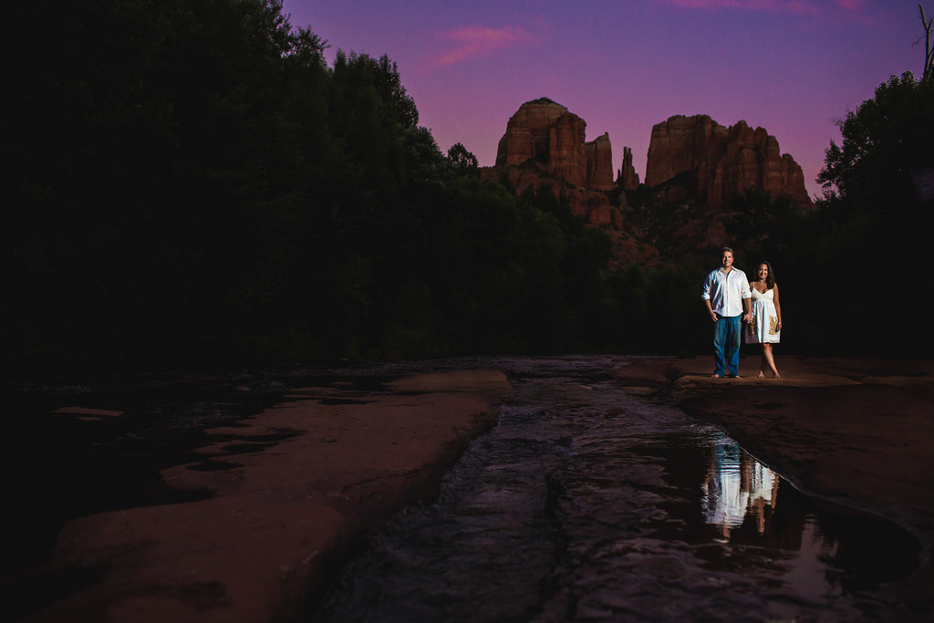 Engagement Photos in Sedona Arizona - Destination Wedding Photography - Ben and Kelly Photography