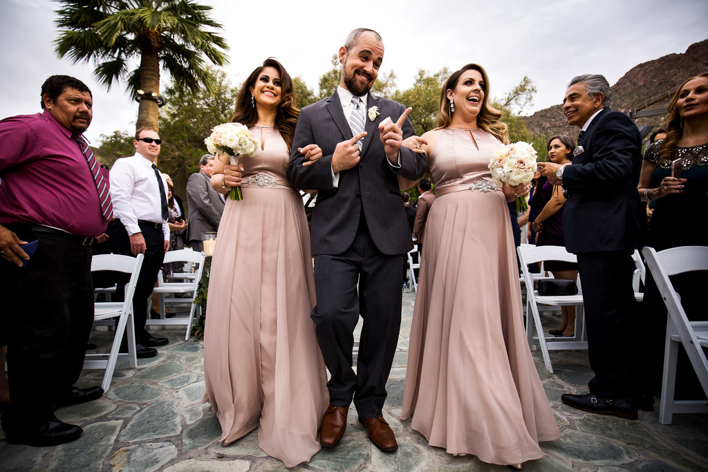 wedding ceremony at the Sanctuary Resort Scottsdale