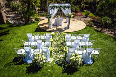 Best Outdoor Weddings at the Phoenician in Scottsdale Arizona - Ben and Kelly Photography