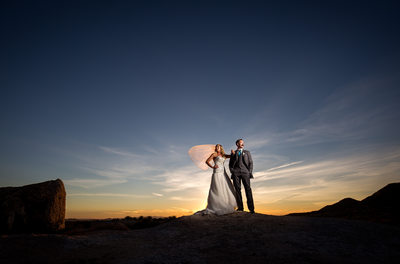 wedding at the Boulder Resort Cave Creel Arizona