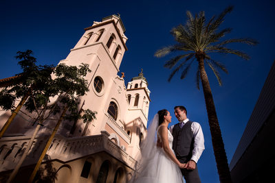 Downtown Phoenix Wedding Photographer - Ben & Kelly