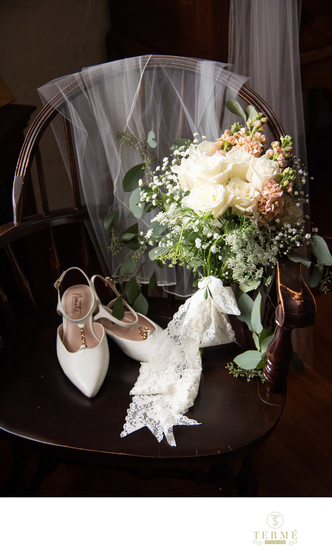 Wedding Details at Higgins House at WPI