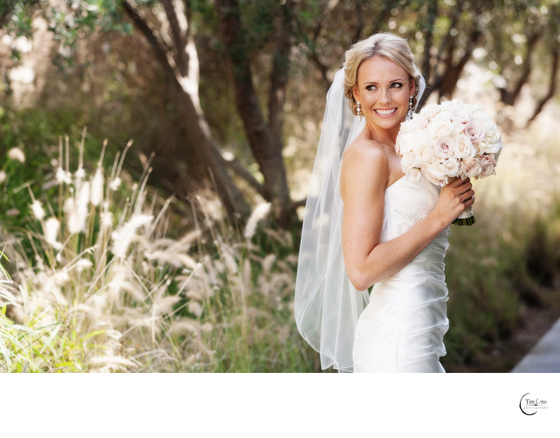 Estancia Bride candid shot