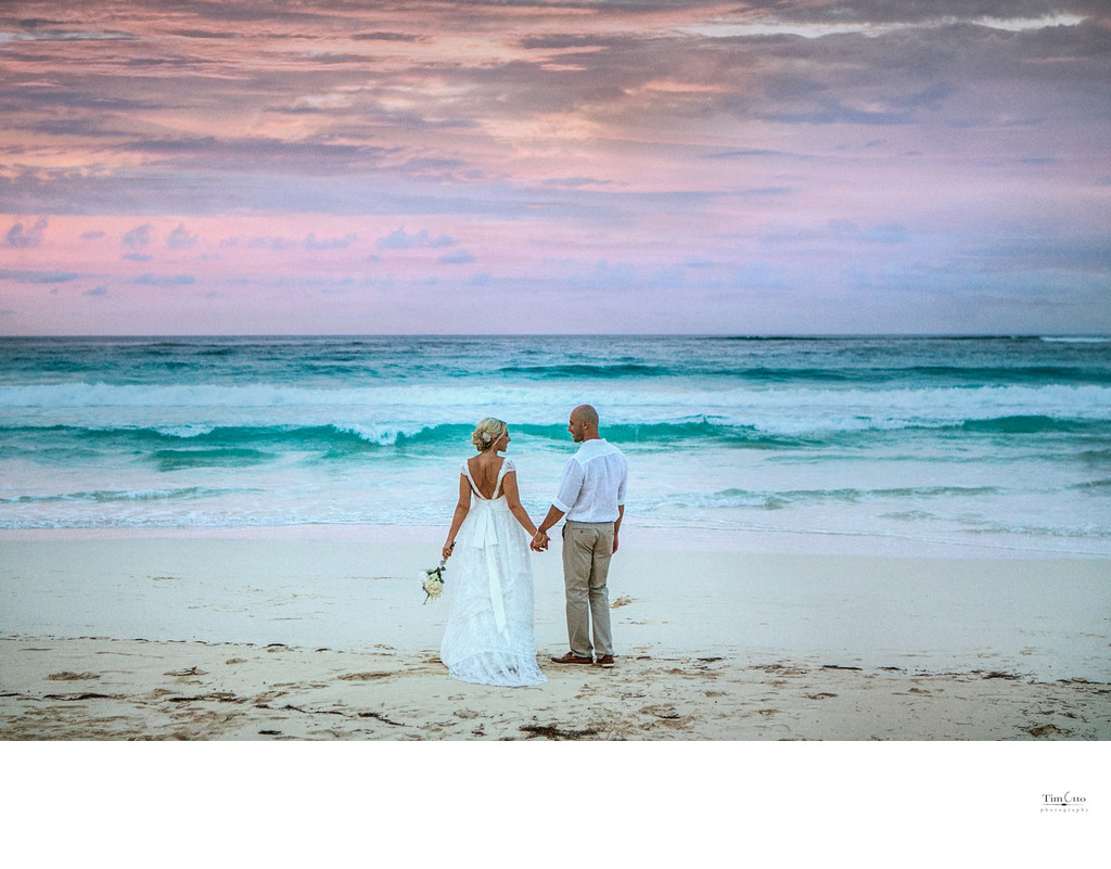 Bride and Groom Punta Cana Dominican Republic
