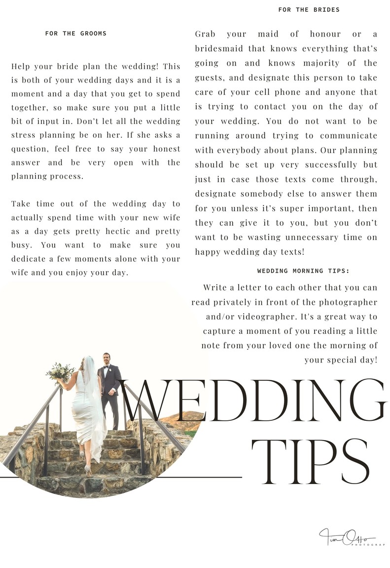 Copy of TEMPLATE WEDDING GUIDE 2024 - Table of contents