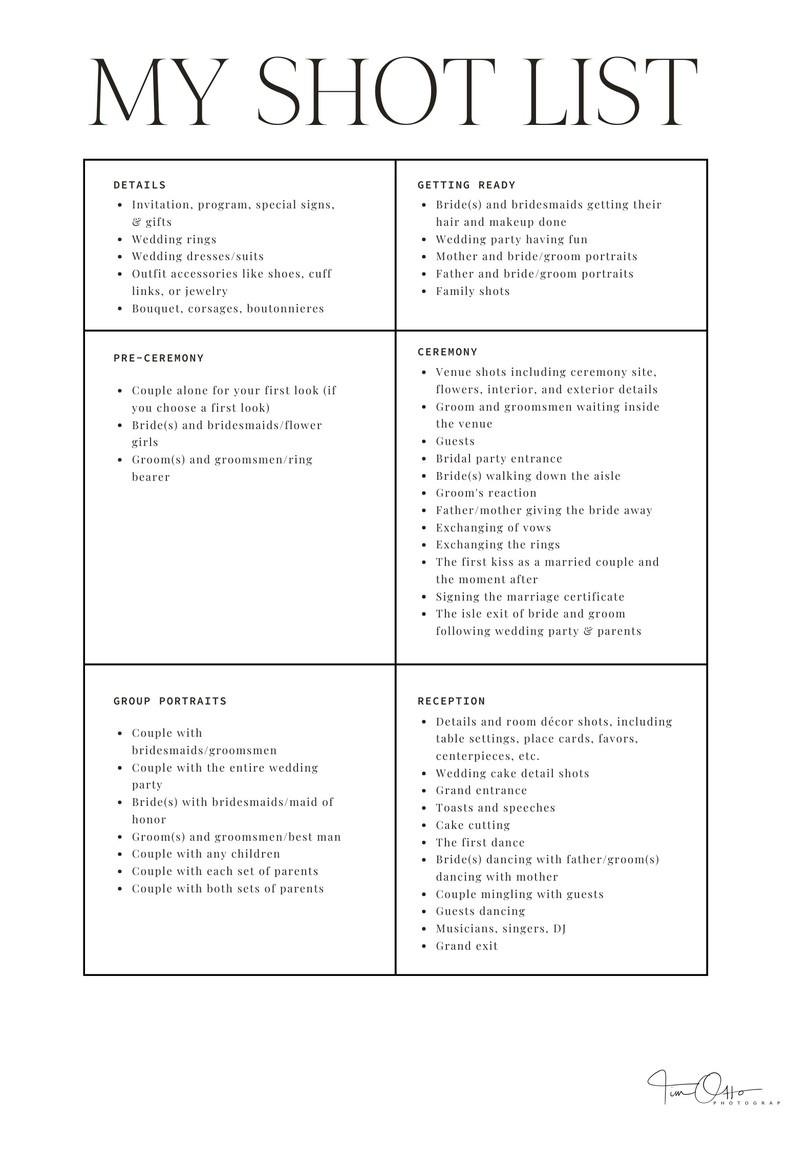 Copy of TEMPLATE WEDDING GUIDE 2024 - Table of contents (4)