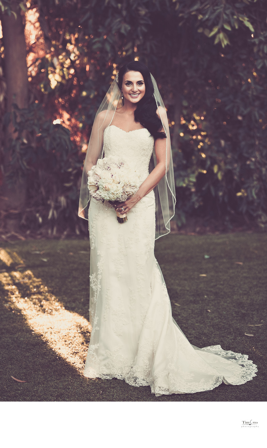 Bride at Twin Oaks Garden Estate
