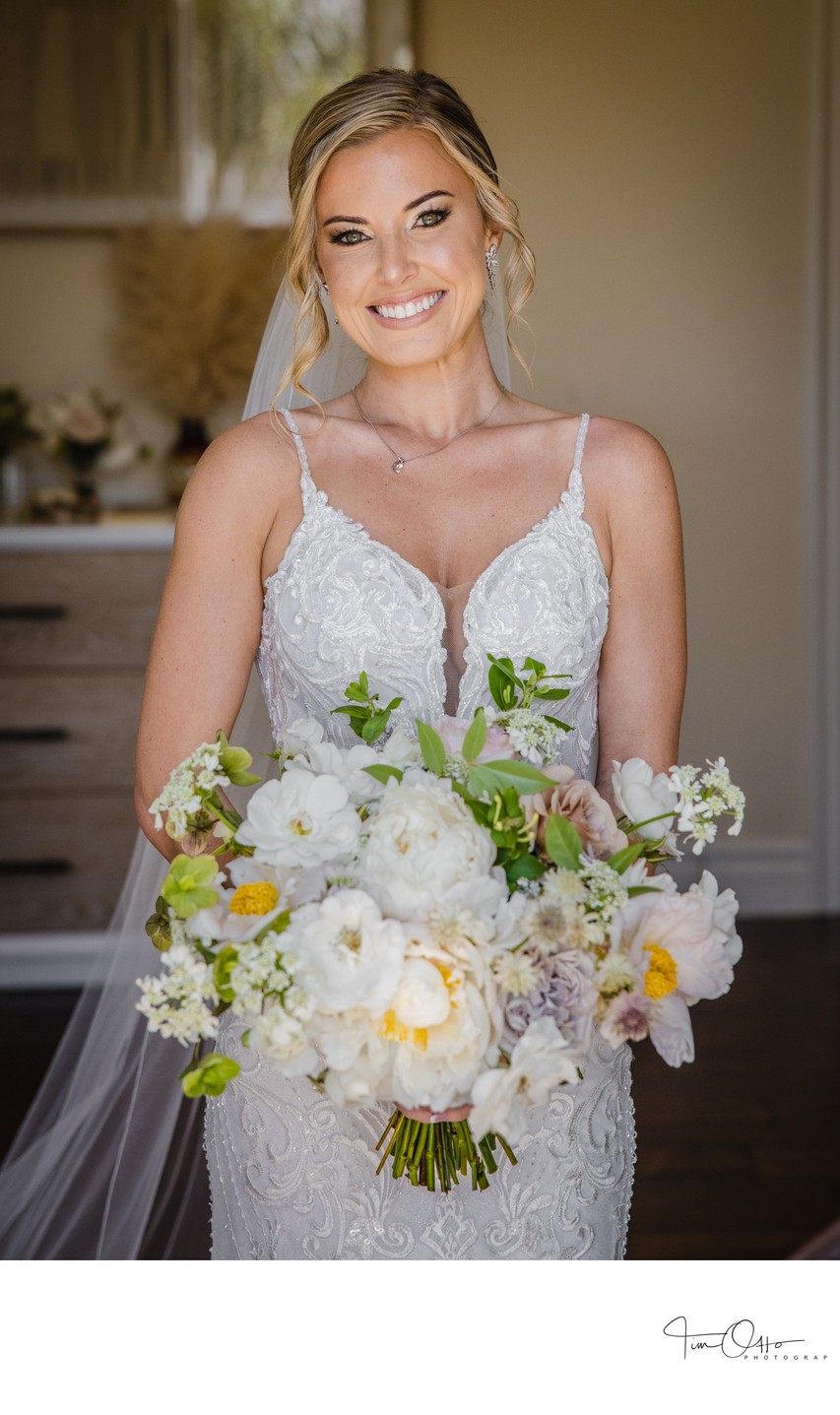 Bride at private home in poway