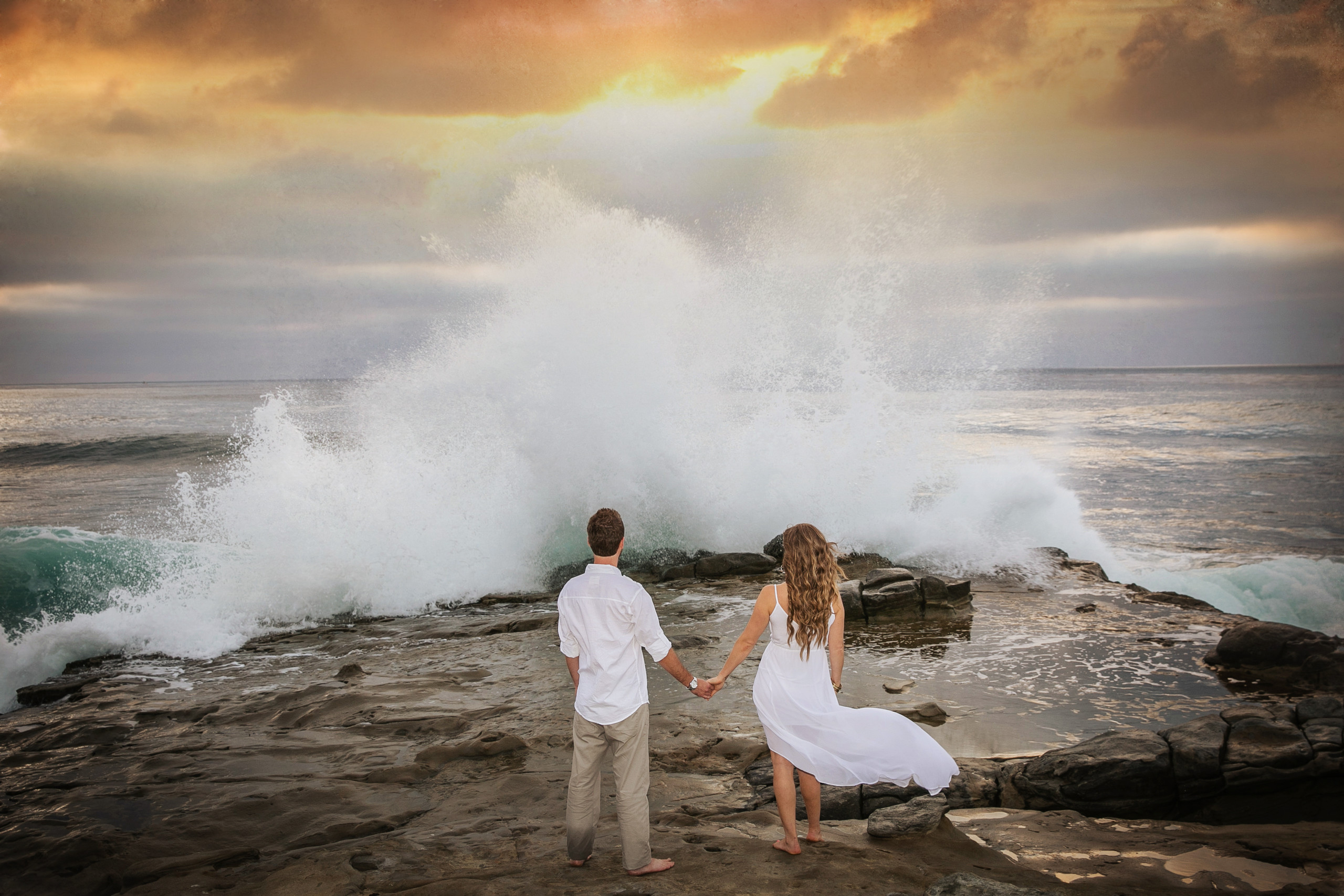La Jolla Shores Wave Crashing