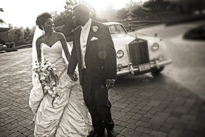 Wedding Photography with Classic Car