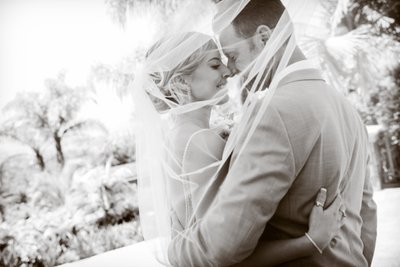 bride and groom candid moment