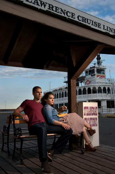 Photo of a Couple on a Pier