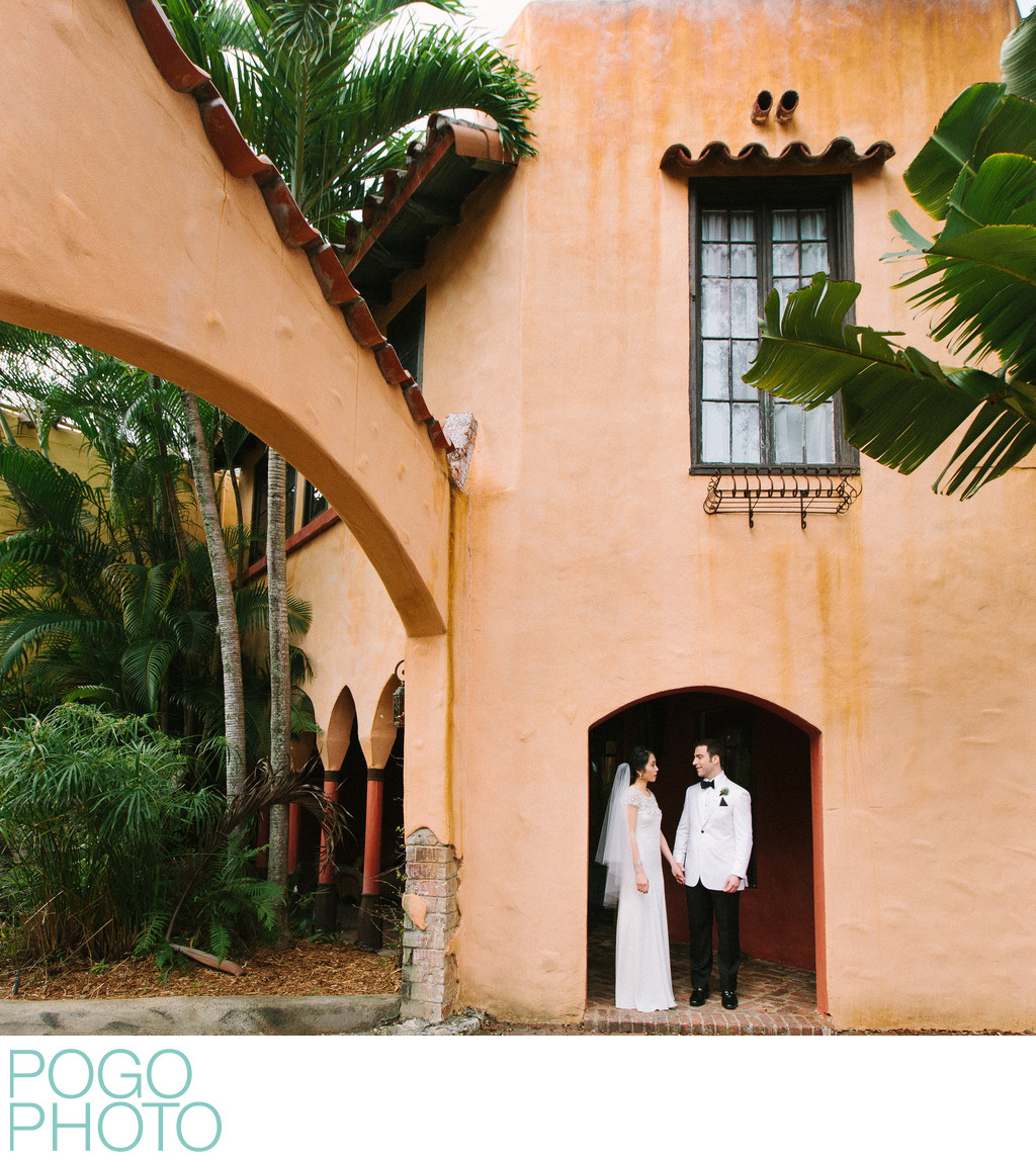 Coconut Grove Wedding Photographers at Villa Valentino