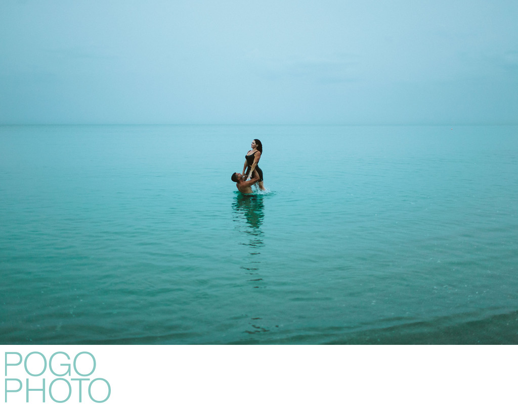 Sexy Engagement Photography on Private Secluded Beach
