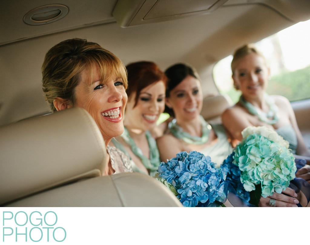 Mother of the Bride and Bridesmaids Arrive in Naples FL