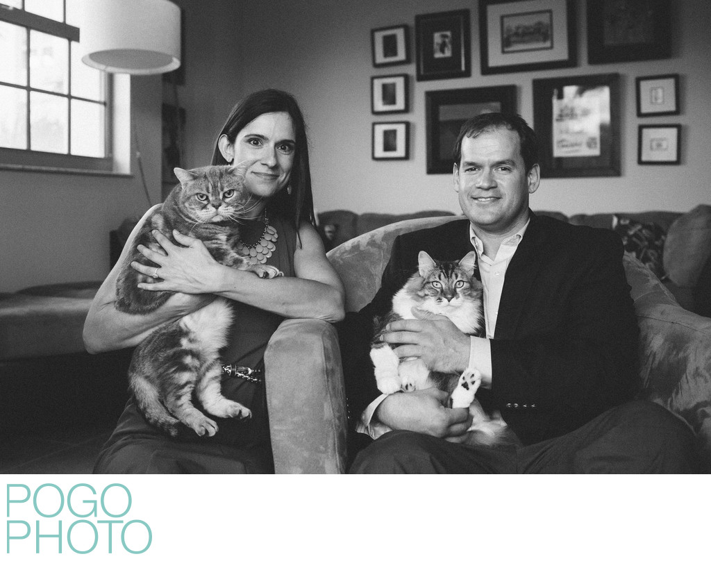 Engagement Photos With Cat People Are Exceedingly Fun