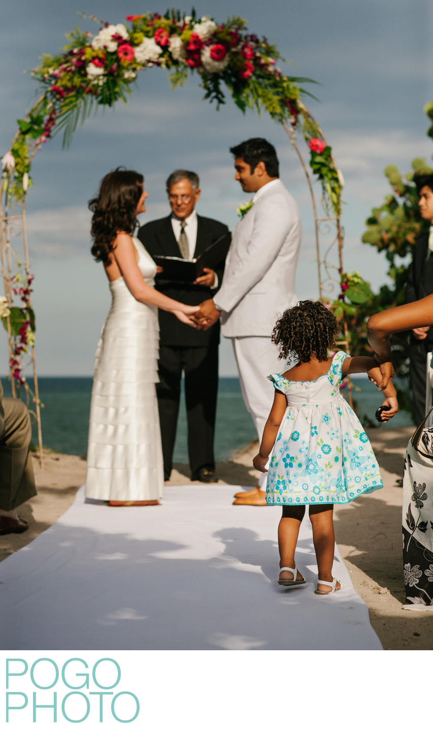 Youngest Wedding Guest Held Back From Interrupting Vows
