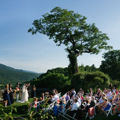 Hildene Wedding Ceremony and Garden Photography