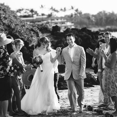 Destination Wedding Photographer on Secret Hawaii Beach
