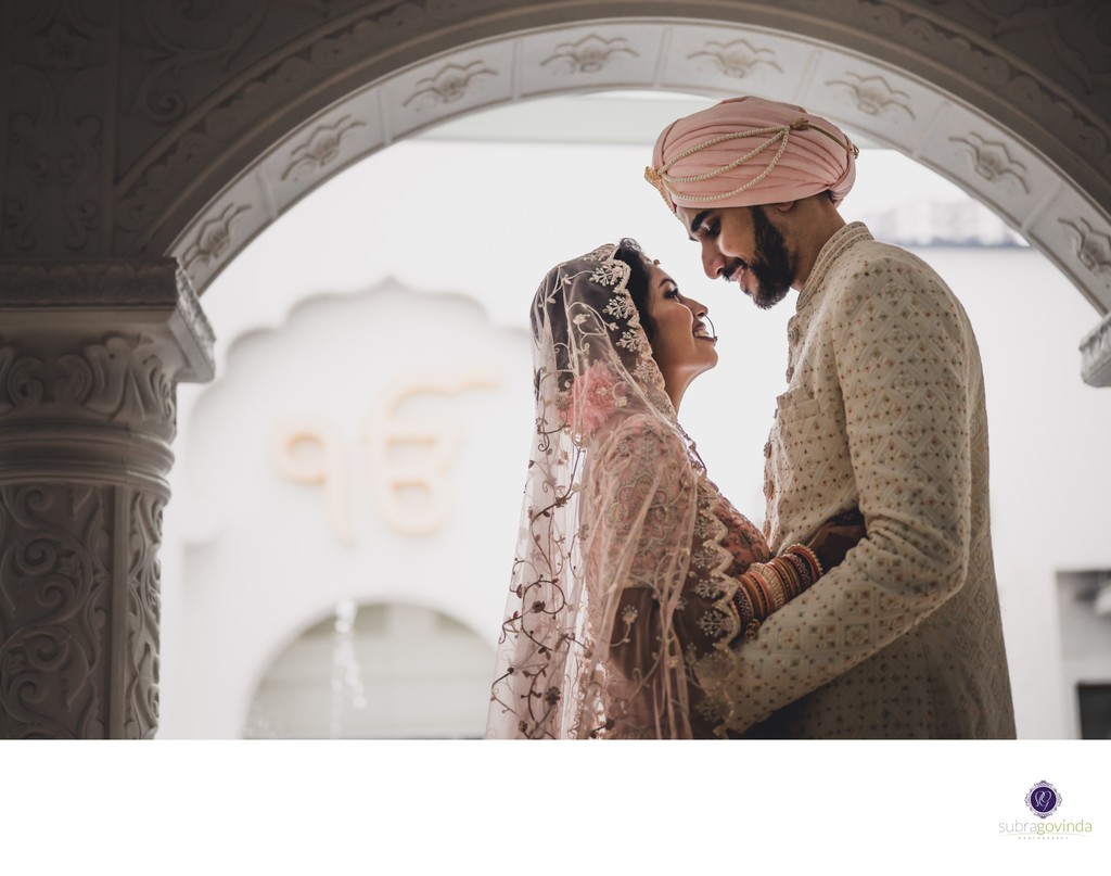 Wedding Photography at  Central Sikh Temple