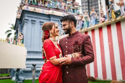 PGP Temple Singapore Indian wedding portrait by WPPI Award-Winner Subra Govinda