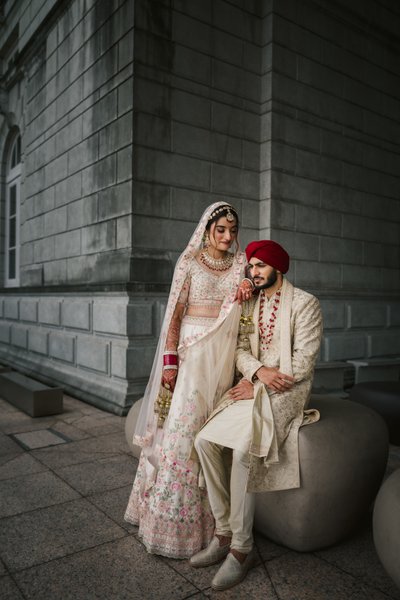 Sikh wedding portrait by WPPI Award-Winning Director Subra Govinda