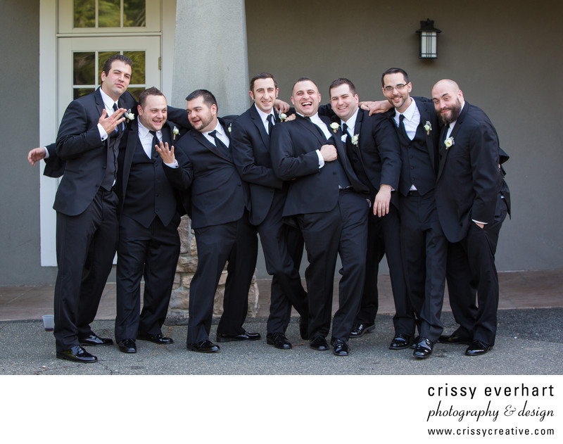 Groomsman Casual / Rowdy Group Photo