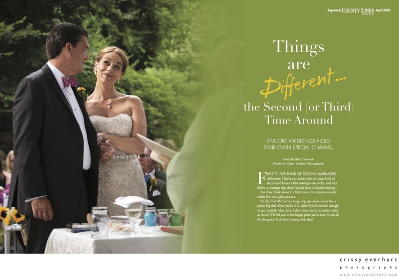 County Lines Magazine - Second Wedding Photographer