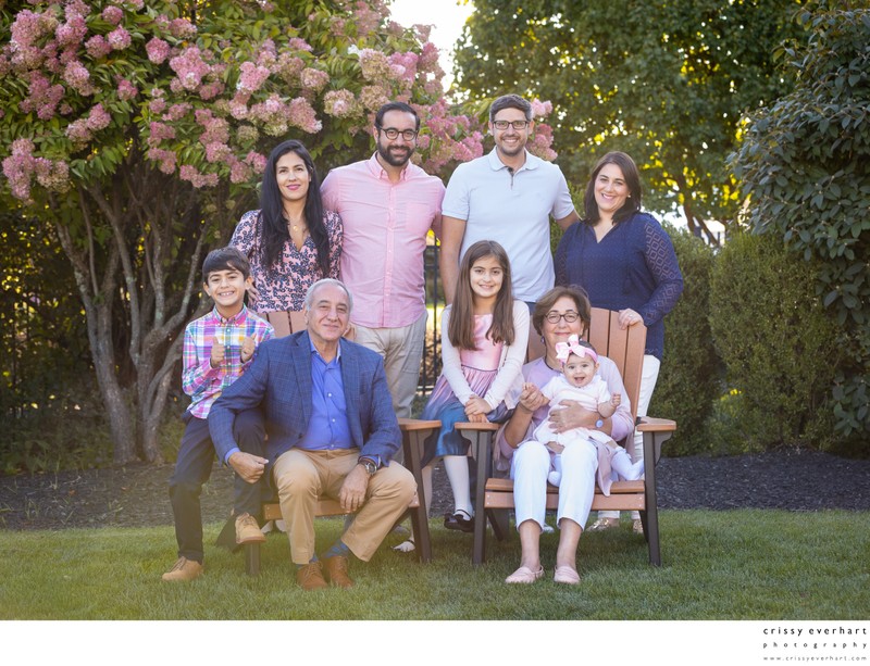 Extended Family Photos with Grandparents