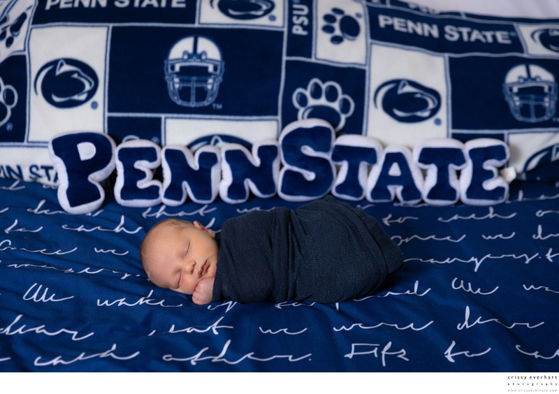 Penn State Univerity Newborn Photos