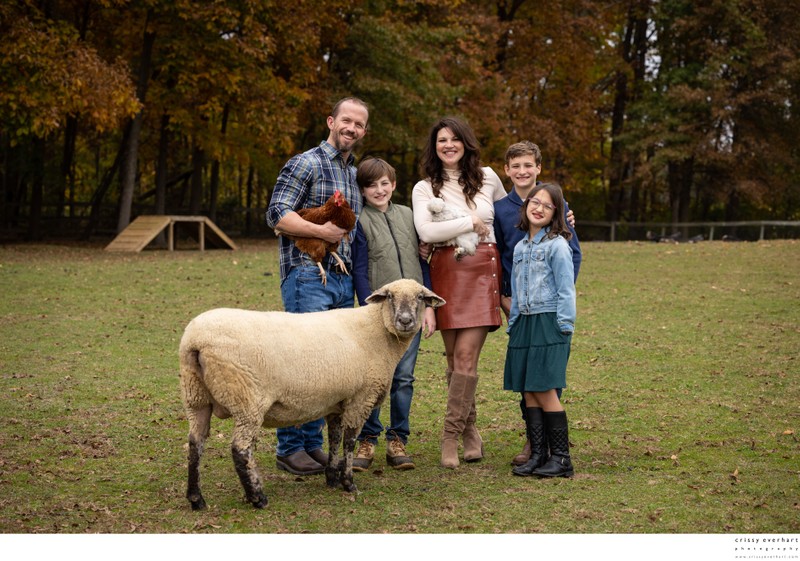 Family Photos on the Home Farm