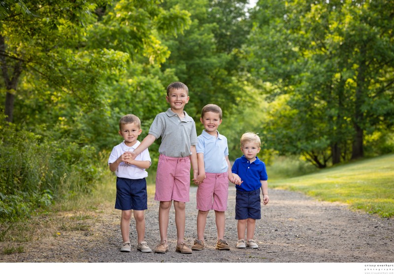 Family Photos at Okehoking Preserve