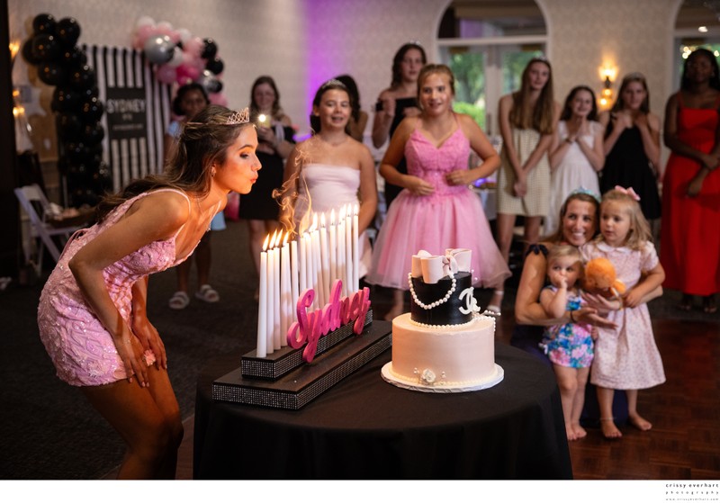 Sweet 16 Birthday Party Photography