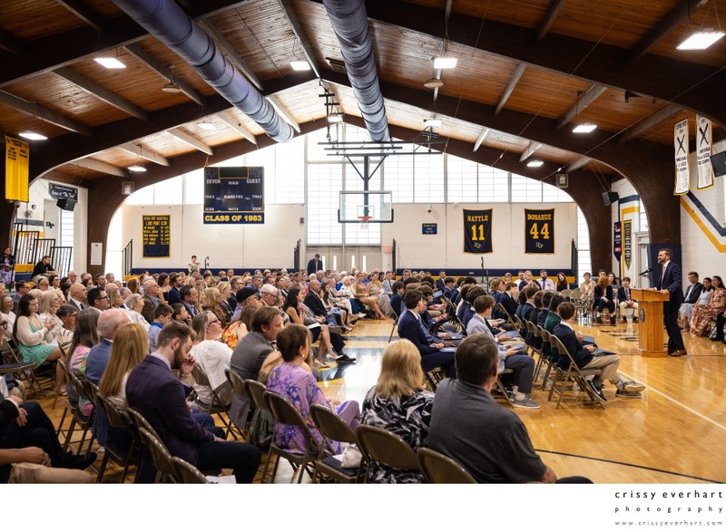 Prep School Graduation Ceremony