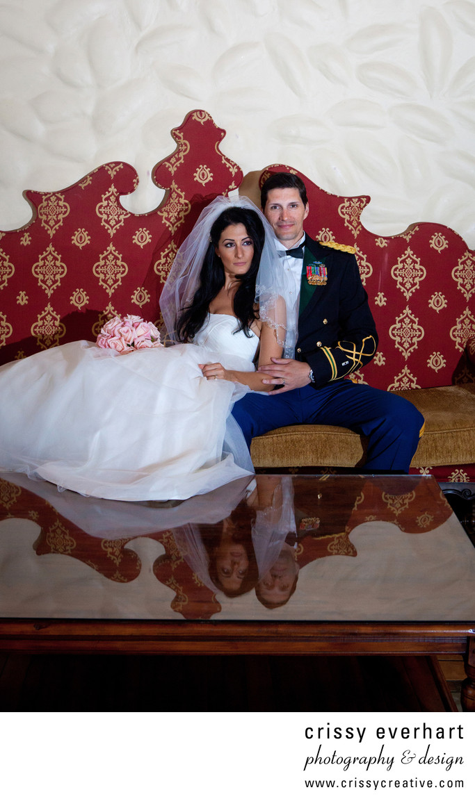 Military Wedding at Hotel Hershey in Pennsylvania