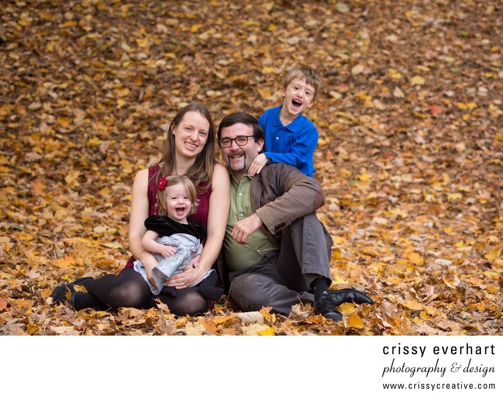 Fall Family Photo Sessions - Outdoor Portraits