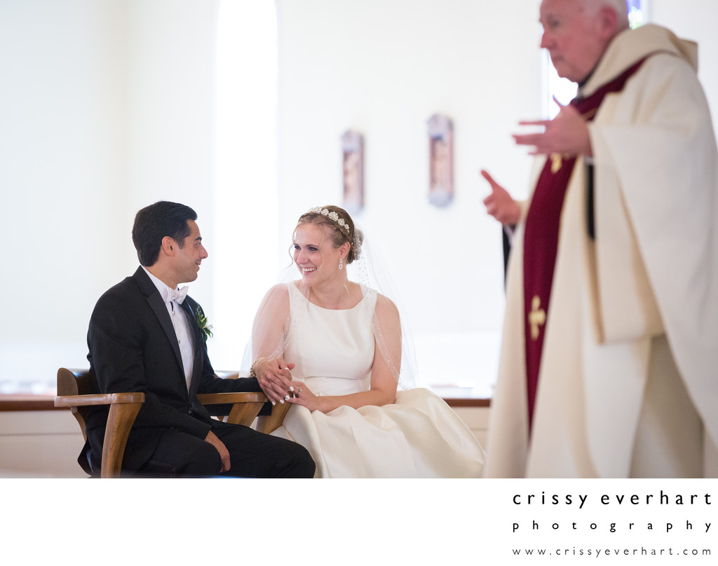 Malvern Prep Wedding Ceremony - Catholic Service