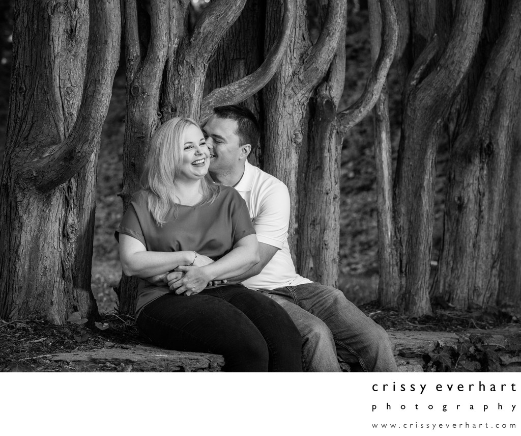 Ridley Creek State Park Engagement Photographer