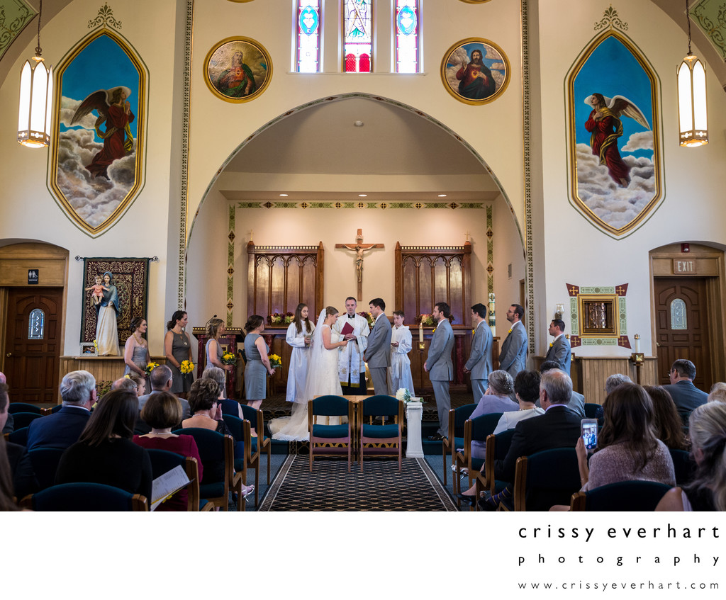 Newtown Wedding - The Old Church of Saint Andrew