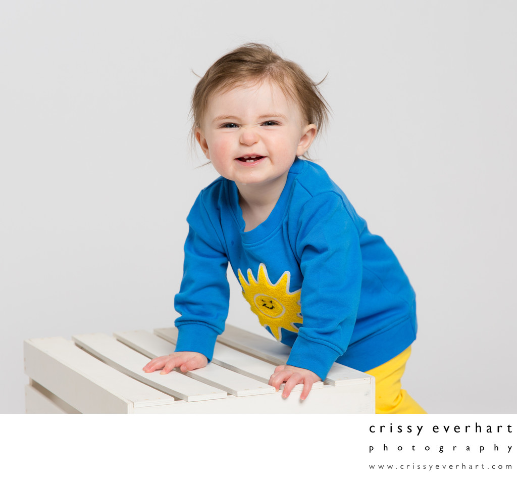 Silly One Year Old Faces - Portraits with Personality